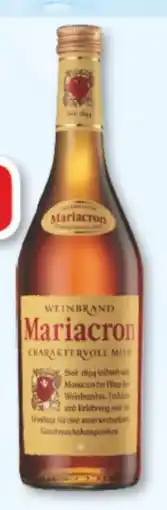 trinkgut Mariacron Weinbrand Angebot