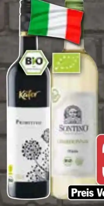 AEZ Sontino Bio Rebsortenweine Angebot