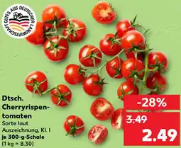 Kaufland Dtsch. Cherryrispentomaten Angebot