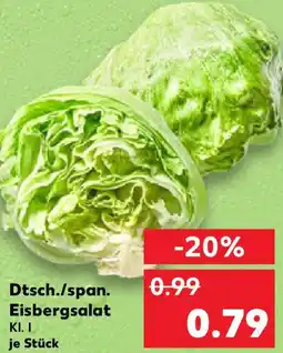 Kaufland Dtsch./span. Eisbergsalat Angebot