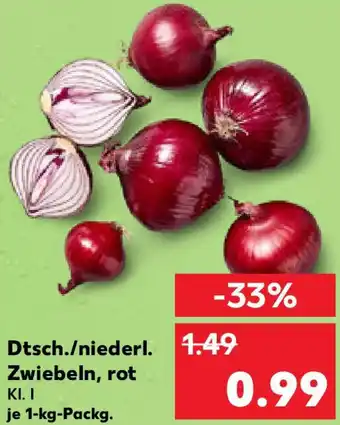 Kaufland Dtsch./niederl. Zwiebeln, rot Angebot