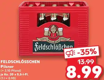 Kaufland FELDSCHLÖSSCHEN Pilsner Angebot
