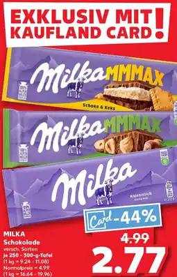 Kaufland MILKA Schokolade Angebot