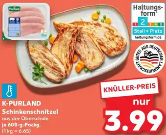 Kaufland K-PURLAND Schinkenschnitzel Angebot