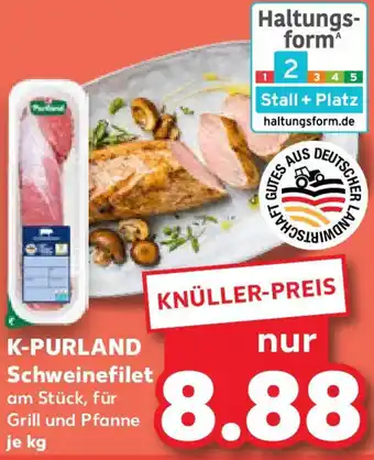 Kaufland K-PURLAND Schweinefilet Angebot