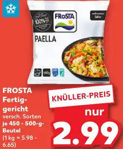 Kaufland FROSTA Fertiggericht Angebot