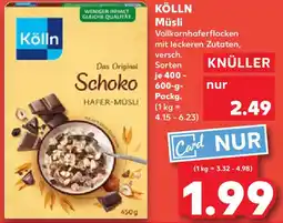 Kaufland KÖLLN Müsli Angebot
