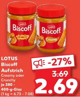 Kaufland LOTUS Biscoff Aufstrich Angebot
