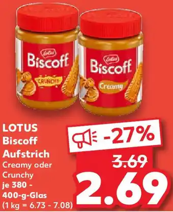 Kaufland LOTUS Biscoff Aufstrich Angebot