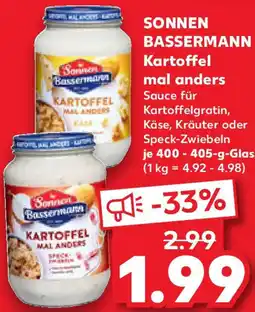 Kaufland SONNEN BASSERMANN Kartoffel mal anders Angebot