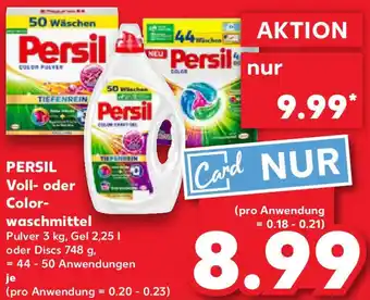 Kaufland PERSIL Voll- oder Colorwaschmittel Angebot