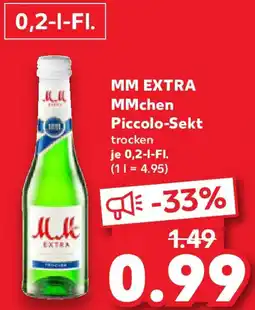 Kaufland MM EXTRA MMchen Piccolo-Sekt Angebot