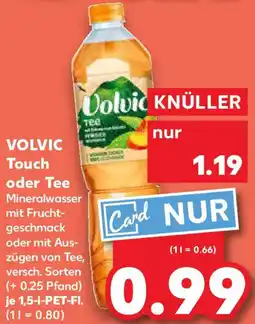Kaufland VOLVIC Touch oder Tee Angebot