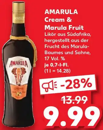 Kaufland AMARULA Cream & Marula Fruit Angebot