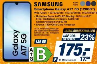 Expert SAMSUNG Smartphone Galaxy A17 5G (128 GB) Angebot