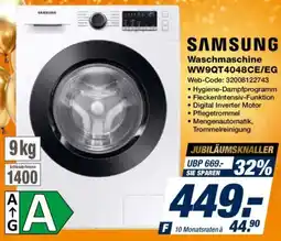 Expert SAMSUNG Waschmaschine WW9QT4048CE/EG Angebot