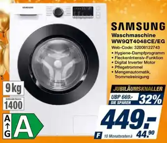 Expert SAMSUNG Waschmaschine WW9QT4048CE/EG Angebot