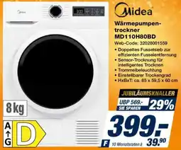 Expert Midea Wärmepumpentrockner MD110H80BD Angebot