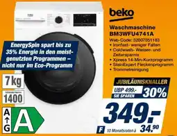 Expert beko Waschmaschine BM3WFU4741A Angebot