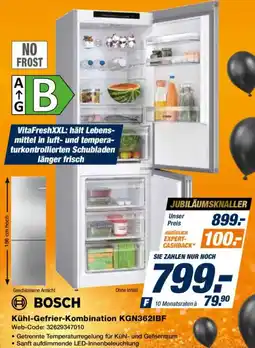 Expert BOSCH Kühl-Gefrier-Kombination KGN3621BF Angebot