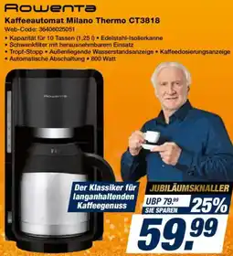 Expert Rowenta Kaffeeautomat Milano Thermo CT3818 Angebot