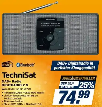 Expert TechniSat DAB+ Radio DIGITRADIO 2 S Angebot
