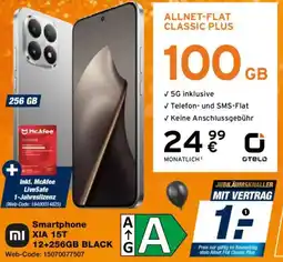Expert Smartphone XIA 15T 12+256GB BLACK Angebot