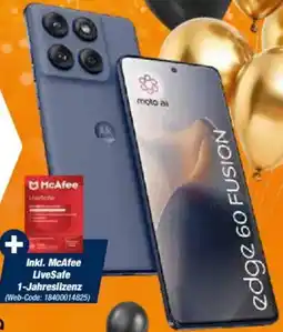 Expert Motorola Smartphone edge 60 Fusion slipstream 8GB+256GB Angebot