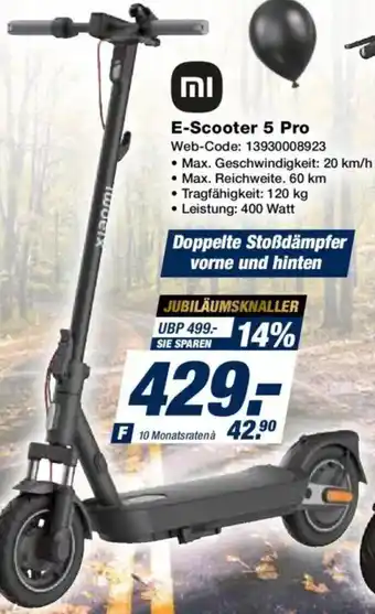Expert Xiaomi E-Scooter 5 Pro Angebot