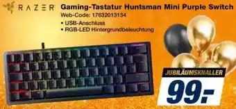 Expert RAZER Gaming-Tastatur Huntsman Mini Purple Switch Angebot