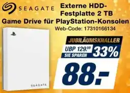 Expert SEAGATE Externe HDD Festplatte 2 TB Game Drive für PlayStation-Konsolen Angebot