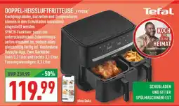 Marktkauf Tefal doppel-heißluftfritteuse ey901n Angebot