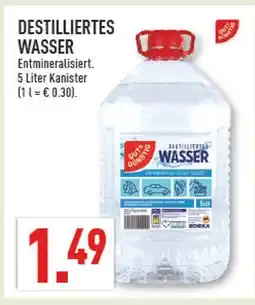Marktkauf Gut & günstig destilliertes wasser Angebot