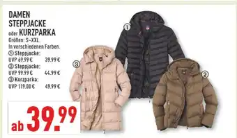 Marktkauf Damen steppjacke Angebot
