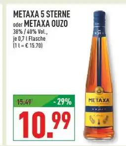 Marktkauf Metaxa 5 sterne Angebot