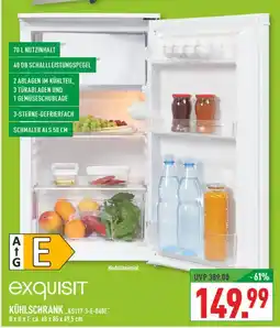 Marktkauf Exquisit kühlschrank Angebot