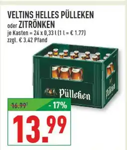 Marktkauf Veltins helles pülleken Angebot