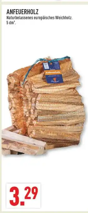 Marktkauf Anfeuerholz Angebot