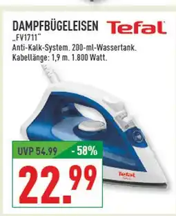 Marktkauf Tefal dampfbügeleisen fv1711 Angebot