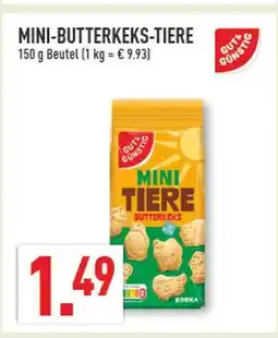 Marktkauf Gut & günstig mini-butterkeks-tiere Angebot