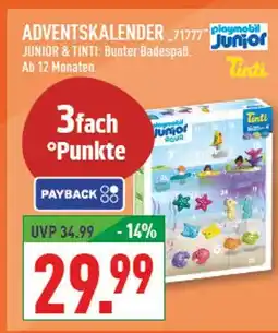Marktkauf Playmobil junior adventskalender junior & tinti Angebot
