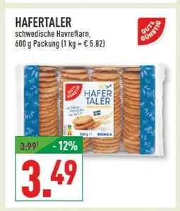 Marktkauf Gut&günstig hafertaler Angebot