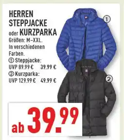 Marktkauf Herren steppjacke Angebot