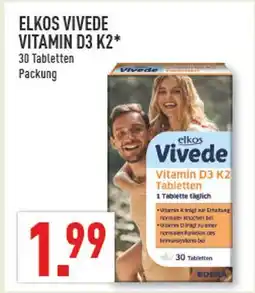 Marktkauf Elkos vivede vitamin d3 k2 tabletten Angebot