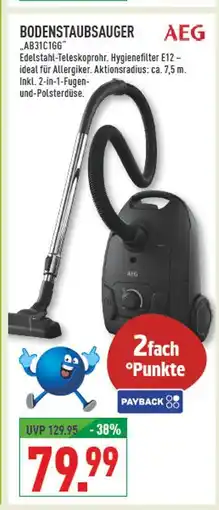 Marktkauf Aeg bodenstaubsauger Angebot