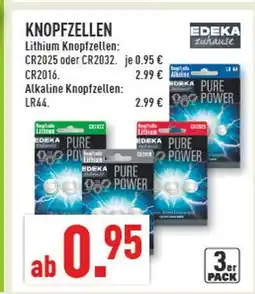 Marktkauf Edeka zuhause lithium knopfzellen cr2025 Angebot