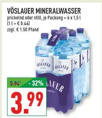 Marktkauf Vöslauer mineralwasser Angebot