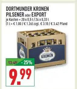 Marktkauf Dortmunder kronen pilsener Angebot