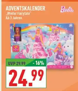 Marktkauf Barbie adventskalender Angebot