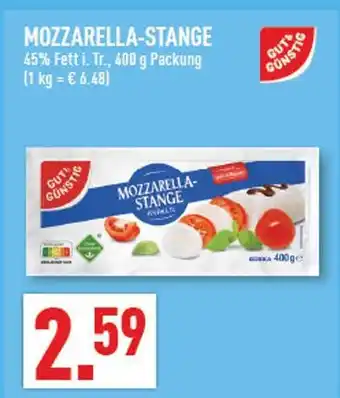 Marktkauf Gut & günstig mozzarella-stange Angebot